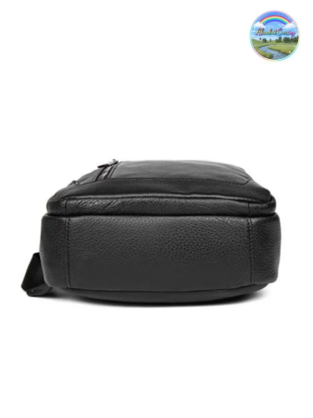 Genuine Leather Waterproof Crossbody Sling Chest Bag Daypack Men